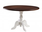 Conjunto Mesa de Jantar 3D Moveis Mavi França com 06 Cadeiras 1.30 x 1.30 Redonda